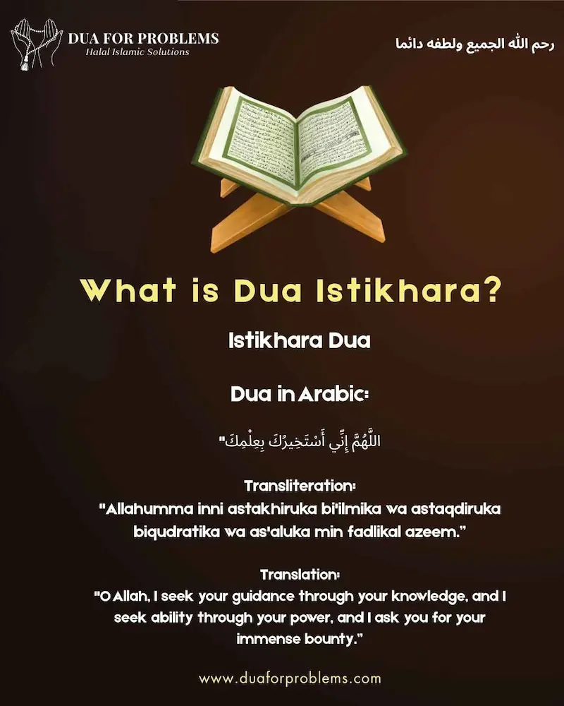 What is Dua Istikhara